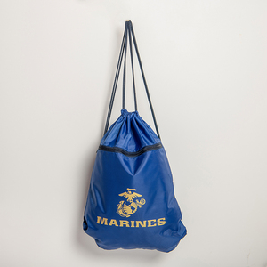 Promoción reutilizable de almacenamiento de poliéster mochila tote eco amigable con cordón bolsa de compras - Product Image 1