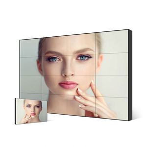 Panel pengendali 2x2 monitor video 4K bezel 3.5 55 inci Panel pengendali <span class=keywords><strong>Digital</strong></span> <span class=keywords><strong>Lcd</strong></span> dalam ruangan tampilan iklan layar sambungan - Product Image 2