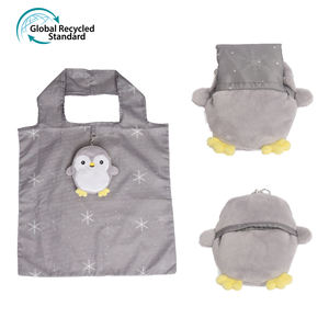 2025 nouvelle vente chaude mignon Mini jouets en peluche jouet pour chien respectueux de l'environnement avec sac à provisions promotionnel pour les enfants - Product Image 4