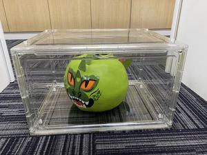 Caja de zapatos deportivos de baloncesto de plástico acrílico de inyección rectangular de moda gota magnética frente abierto apilable respetuoso con el medio ambiente transparente - Product Image 6