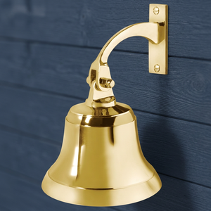 โรงงานโดยตรงคุณภาพเงา Nautical ตกแต่งทองเหลืองเรือ Bells สำหรับ Dock และตกแต่งคริสต์มาส - Product Image 3