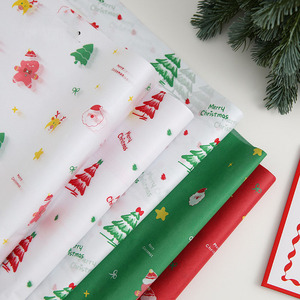 2026 New Christmas snow pear <b>Paper</b> Hand Rubble <b>Wrapping</b> <b>Paper</b> Christmas Gift Premium Lining <b>Paper</b> - Product Image 3