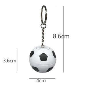 Giải nén lo lắng cứu trợ nhựa <span class=keywords><strong>Keychain</strong></span> tay ngón tay bóng đá hình dạng động đậy <span class=keywords><strong>Spinner</strong></span> cho trẻ em, người lớn - Product Image 3