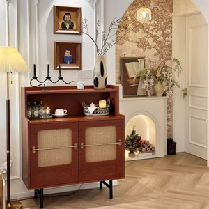 Gothenburg Sideboard Storage Cabinet 160x40x84 Retro Style Living Room Floor Standing <b>Unit</b> - Product Image 3