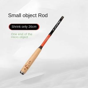 TOPIND <span class=keywords><strong>Canne</strong></span> à pêche télescopique ultra-légère à section courte <span class=keywords><strong>Canne</strong></span> <span class=keywords><strong>de</strong></span> poche avec manche en bois pour carpe et écrevisses pour enfants Lake Stream - Product Image 2