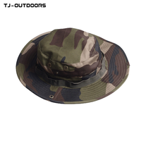 Topi taktis tempur pria, topi olahraga Camo Shenzhen luar ruangan kustom dengan tali nilon yang dapat diatur untuk dewasa