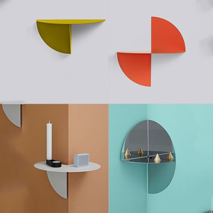 Estante de pared de nube colgante de Metal con pantalla moderna de Venta caliente con ganchos decoración de pared de habitación de niños - Product Image 6