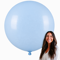 Ballons ronds en latex blanc de 36 pouces (90 cm) pour décoration de mariage, festival, anniversaire, gonflables à l'hélium, durables et épais, globos