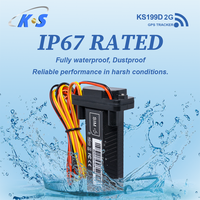 Traceur GPS étanche KS TRACK KS199D-2G |   Localisateur de voiture et de moto en temps réel, clôture géographique GSM, alarme de survitesse, garantie d'un an
