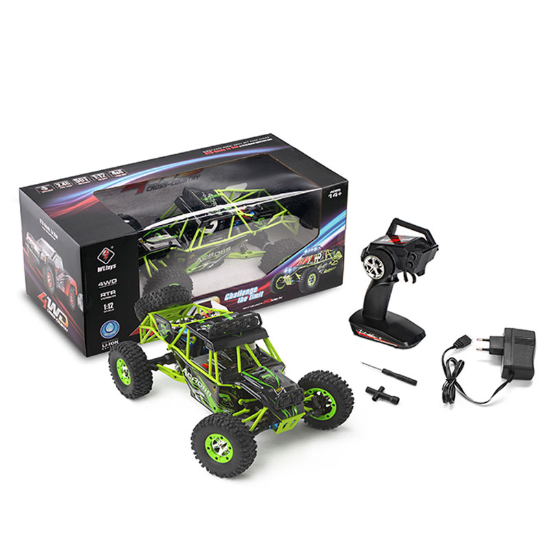 Wltoys 12427 2.4G 4WD Remote Control Rock Crawlers - 50km/h