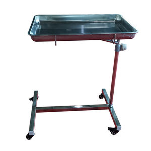 YFQ022 paslanmaz çelik cerrahi <span class=keywords><strong>Mayo</strong></span> masa enstrüman arabası tıbbi taşıma arabası ISO sertifikalı 4 tekerlek - Product Image 2