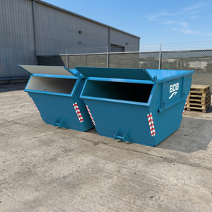 BDB P38 Waste Treatment Efficient Refuse Collector 3M3 Rubble Garbage Collection Containers Made Hardox ST-52 Material 1 Year - Product Image 2