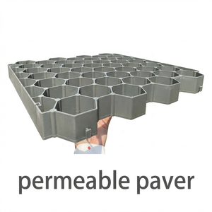 Grilles de pavage perméables recyclables pour le contrôle de la boue et la gestion des fossés, idéales pour les trottoirs et les quartiers périurbains - Product Image 1