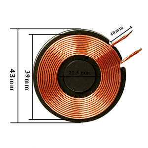 Bobine de charge magnétique sans fil OEM d'usine TX 43mm ultra-mince <span class=keywords><strong>Magsafe</strong></span> pour iPhone 12-16 avec aimant central - Product Image 3