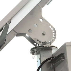 EXW Prix <span class=keywords><strong>Solar</strong></span> DC Power Lighting & Surveillance Tour de vidéosurveillance Tour de caméra extérieure solaire blanche - Product Image 3
