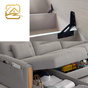 Iron Adjustable <b>Table</b> Lifting Lid Mechanism Spring Hinge Bracket <b>Folding</b> Bed Sofa Spring Hinge - Product Image 4