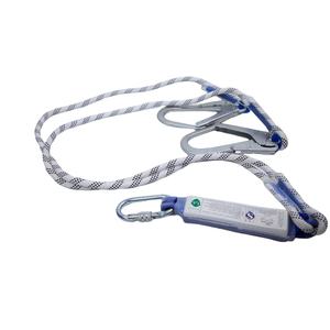 <b>Outdoor</b> Fall Prevention Equipment Safety Rope 14mm Working Positioning Lanyard Super <b>Hooks</b> Open 11cm - Product Image 2