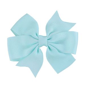 Pinzas para el pelo de cocodrilo hechas a mano con cinta de poliéster grosgrain, al por mayor, 8 cm, multicolor, para niñas - Product Image 6