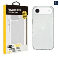 Casing Ponsel Transparan Anti Benturan Ultra Tipis Adventure Symmetry untuk iPhone 18 Pro Max 17 Air 16 Pro 15 14 Glitter Case