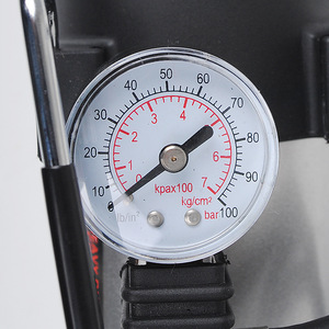 Metal Single Bar Portable Air Compressor 12V 100W Analog Gauge For Tire <b>Inflation</b> - Product Image 3