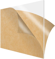 Plaque acrylique transparente PMMA, plaque en plastique 2 mm 3 mm