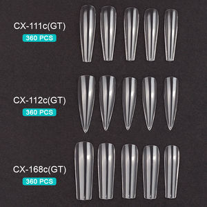 504 pièces système d'extension à pression <span class=keywords><strong>acrylique</strong></span> couverture complète sculpté cercueil faux ongles <span class=keywords><strong>Capsule</strong></span> <span class=keywords><strong>américaine</strong></span> Art Gel X pointes d'ongles - Product Image 5