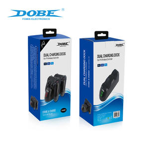 DOBE Suministro directo de fábrica Estación de carga dual Cargador de soporte de base para PS4 <span class=keywords><strong>DualShock</strong></span> Controller Accesorios de juego - Product Image 6