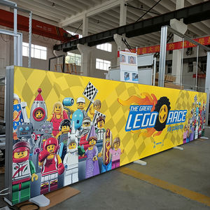 Kumaş arkadan aydınlatmalı ekran arka duvar 3x 3m ticaret gösterisi Lightbox - Product Image 4