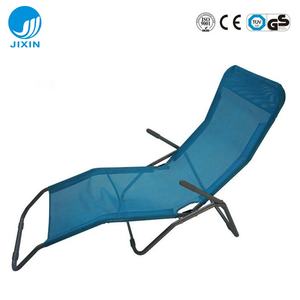 आउटडोर फैशन आरामदायक सस्ते आरामदायक पोलासाइड हल्के वजन एल्यूमीनियम तह बीच लाउंज कुर्सी तह बिस्तर - Product Image 6