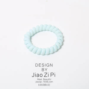 Coleteros de Línea Telefónica de Color Rosa Fresco de Verano, Coleteros Sin Rastro, Unisex, Alta Elasticidad - Product Image 6