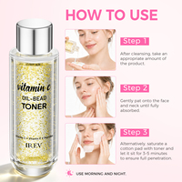 Offre Spéciale : Tonique IREV OEM à la Vitamine C en Perles Huileuses 100ml – Estompe les Taches Brunes, Améliore la Qualité de la Peau Délicate, Illumine et Rajeunit la Peau Terne