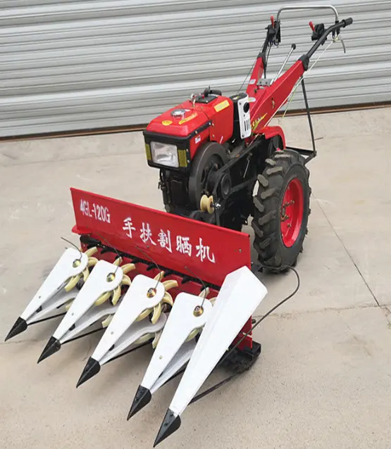 Weiwei kendinden tahrikli biçme makinesi hasat pirinç, buğday, mısır, çim, pirinç, biber, yulaf otu, ryegrass, yonca ve diğer bitkileri