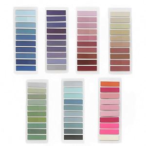 Marcadores de Página Personalizables Autoadhesivos de Papel PET Morandi Surtidos, con Espacio para Escribir, para Agendas, Cuadernos y Documentos - Product Image 1