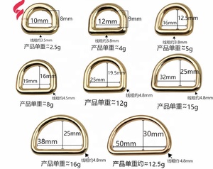 Anillo Metálico Resistente de 1.5 Pulgadas con Logotipo Personalizado Lihui, Hebilla de Anillo Metálico de 20 mm y 25 mm de Hierro, Latón y Aleación de Zinc para Bolsos Clásicos, Accesorios para Bolsos - Product Image 3