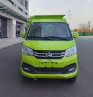 Mini camion compacteur à chargement et déchargement automatiques, manuel 4x2, électrique, neuf, à essence, LCV, camion à benne basculante pour eaux usées à vendre