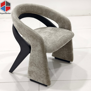 Olive Green Velvet <strong>Dining</strong> <strong>Chairs</strong> Soft Fabric Padded Seat <strong>Paired</strong> with Robust Solid Wood <strong>Dining</strong> <strong>Chair</strong> - Product Image 5