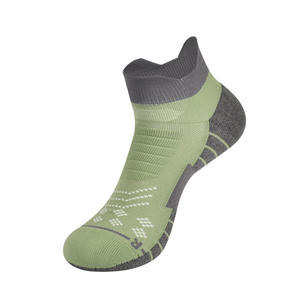 Calcetines deportivos antibacterianos Coolmax con estampado de logotipo personalizado OEM de gran oferta, calcetines transpirables antideslizantes para correr para hombre que absorben el sudor - Product Image 3