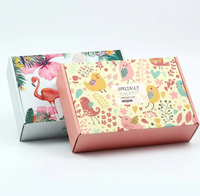 Boîte cadeau en papier écologique avec impression de logo personnalisée pour petites entreprises, gaufrage, laminage mat, emballage pour envoi postal
