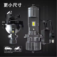 Vente en gros de phares à LED GT4 avec objectif H4 tout-en-un pour une expérience de conduite de nuit ultime