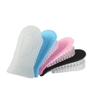 2CM3.5CM5CM Hauteur Demi-ascenseur Semelle Silicone Augmenté Semelles Chaussures Inserts pour Hommes Femmes