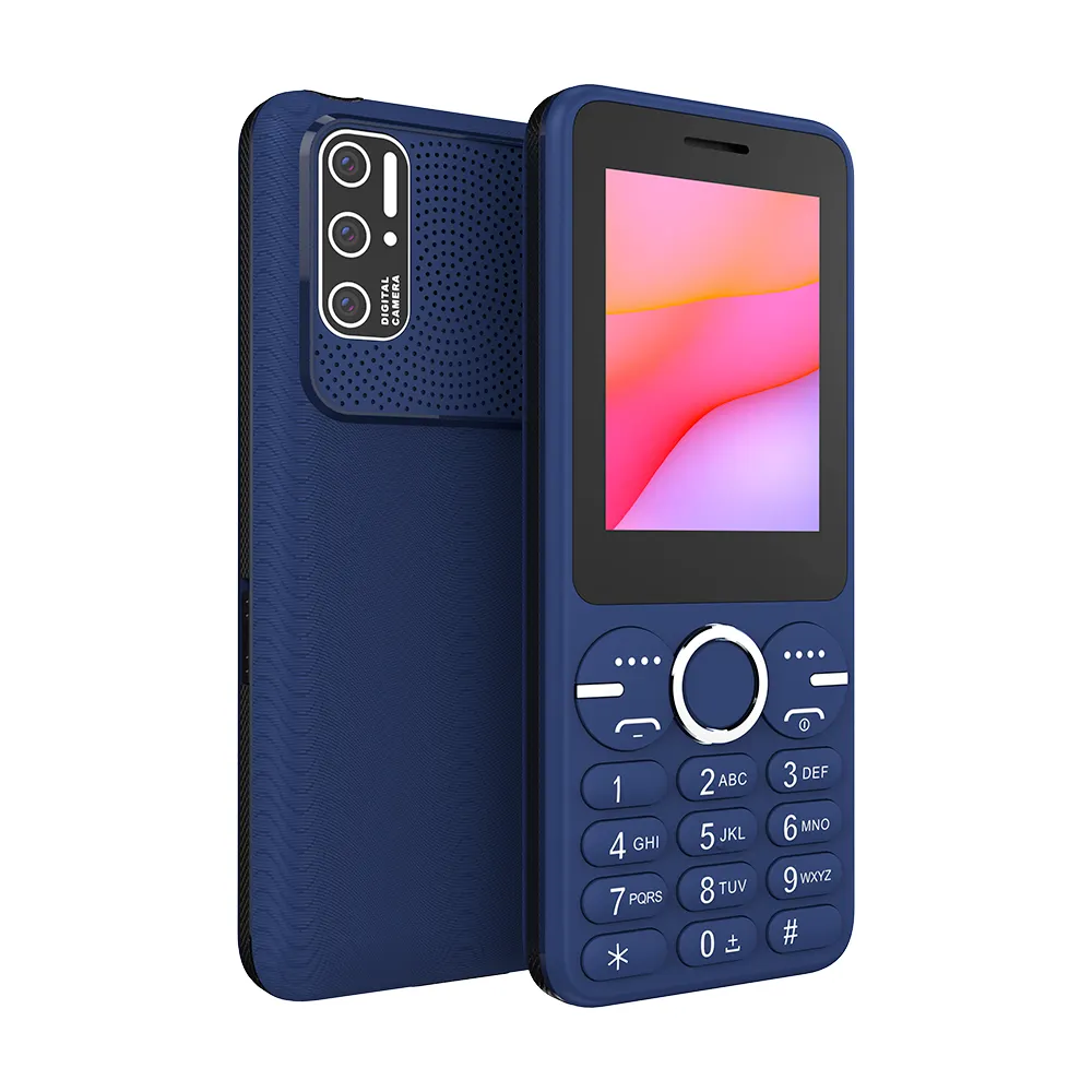 2.4 inch 2500 mah big battery button mobile phones 2g cell phone keypad feature phone