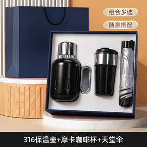 Botella de Agua Personalizable de Acero Inoxidable 304 con Aislamiento al Vacío, con Bolígrafo Metálico y Diario para Despedidas - Product Image 6