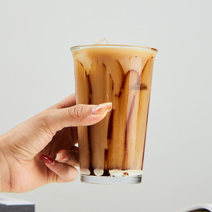 Vaso Térmico de Vidrio Aislado para el Hogar, Estilo Influencer, Reutilizable, de Gran Capacidad, para Café, Zumo de Frutas, Agua, Leche, Té - Product Image 4