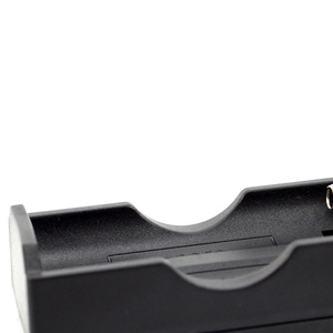 Luomen Highlights <b>18650</b> Dual Slot Lithium Battery <b>Charger</b> Concealed Prongs Standard Battery Charging Stand - Product Image 4