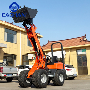 Diskon CE EPA Euro 5 roda pemuat hidrolik mengangkat 4x4 WD pemuat halaman kerja pertanian Orchard Wheel <span class=keywords><strong>Loader</strong></span> dengan penggantian - Product Image 1