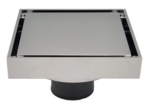 Grille de drain de sol en acier inoxydable Arrow, design minimaliste, anti-odeur, facile à nettoyer, durable, pour douche - Product Image 4