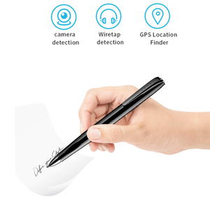 X16 chống gián điệp GPS Tracker Bút máy ảnh đài phát hiện lỗi tần số với thẳng thắn Pinhole tốc độ camera ẩn hệ thống báo động sản phẩm - Product Image 2