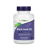 Capsule molle d'huile de graines noires de haute pureté OEM ODM avec de la vitamine E pour la santé de la peau 100% capsules molles d'huile de graines noires