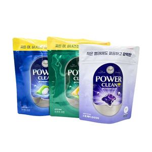 Emballage de dosettes de détergent de lessive OEM personnalisé/sac de détergent de lessive portable à fermeture éclair à l'épreuve des enfants - Product Image 1