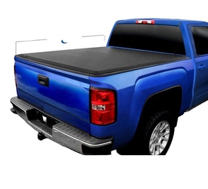 Vente flash - Couvre-caisse de <span class=keywords><strong>camion</strong></span> rétractable à trois plis en alliage d'aluminium imperméable de haute qualité pour Chevrolet <span class=keywords><strong>GMC</strong></span> <span class=keywords><strong>Sierra</strong></span> - Product Image 6